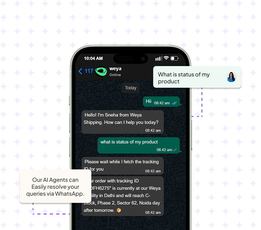 Solve Queries on Chat